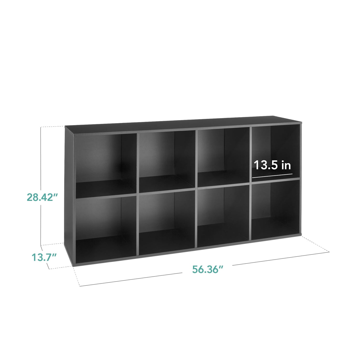 Best Choice Products 9-Cube Storage Organizer, 11in Shelf Opening, Bookcase, Display Shelf, Customizable w/ 3 Removable Back Panels - Walnut