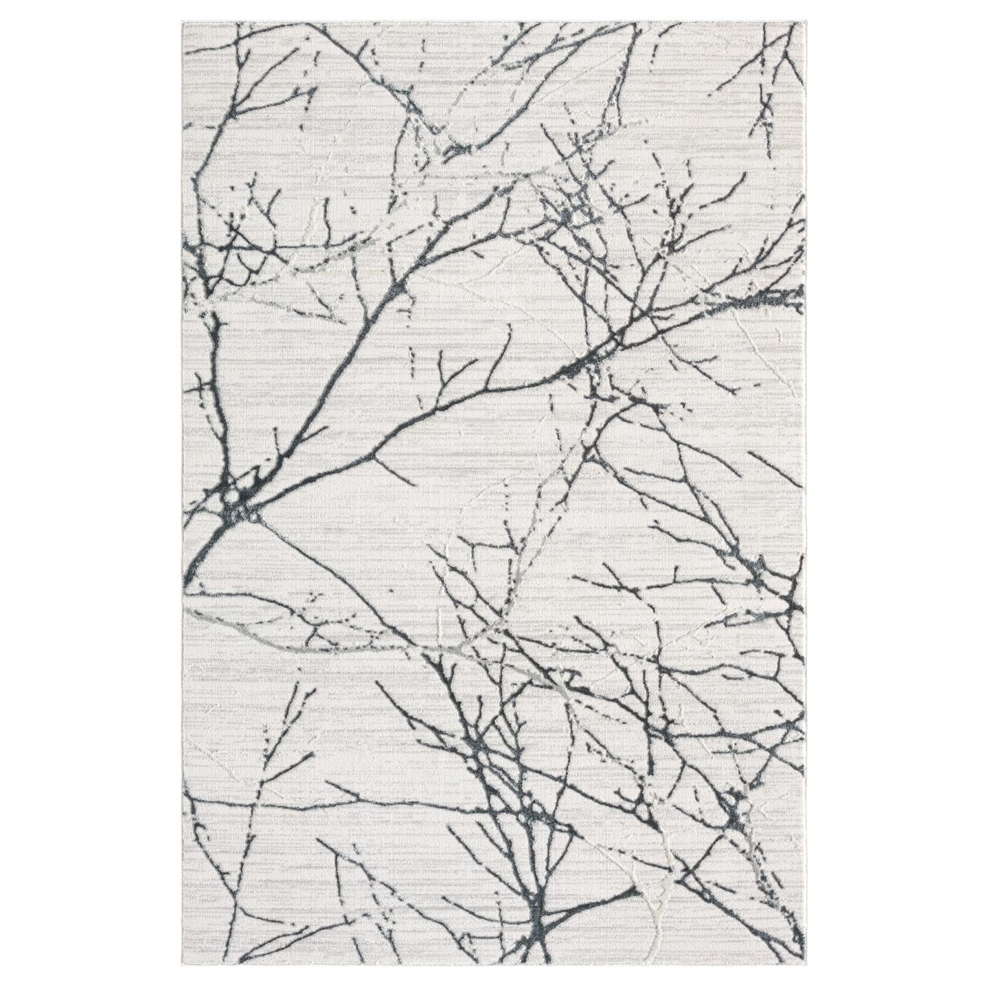 LUXE WEAVERS Sunset Collection 372 Gold 5x7 Modern Abstract Area Rug