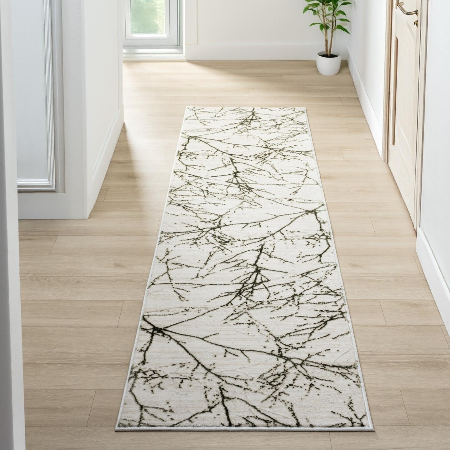 LUXE WEAVERS Sunset Collection 372 Gold 5x7 Modern Abstract Area Rug