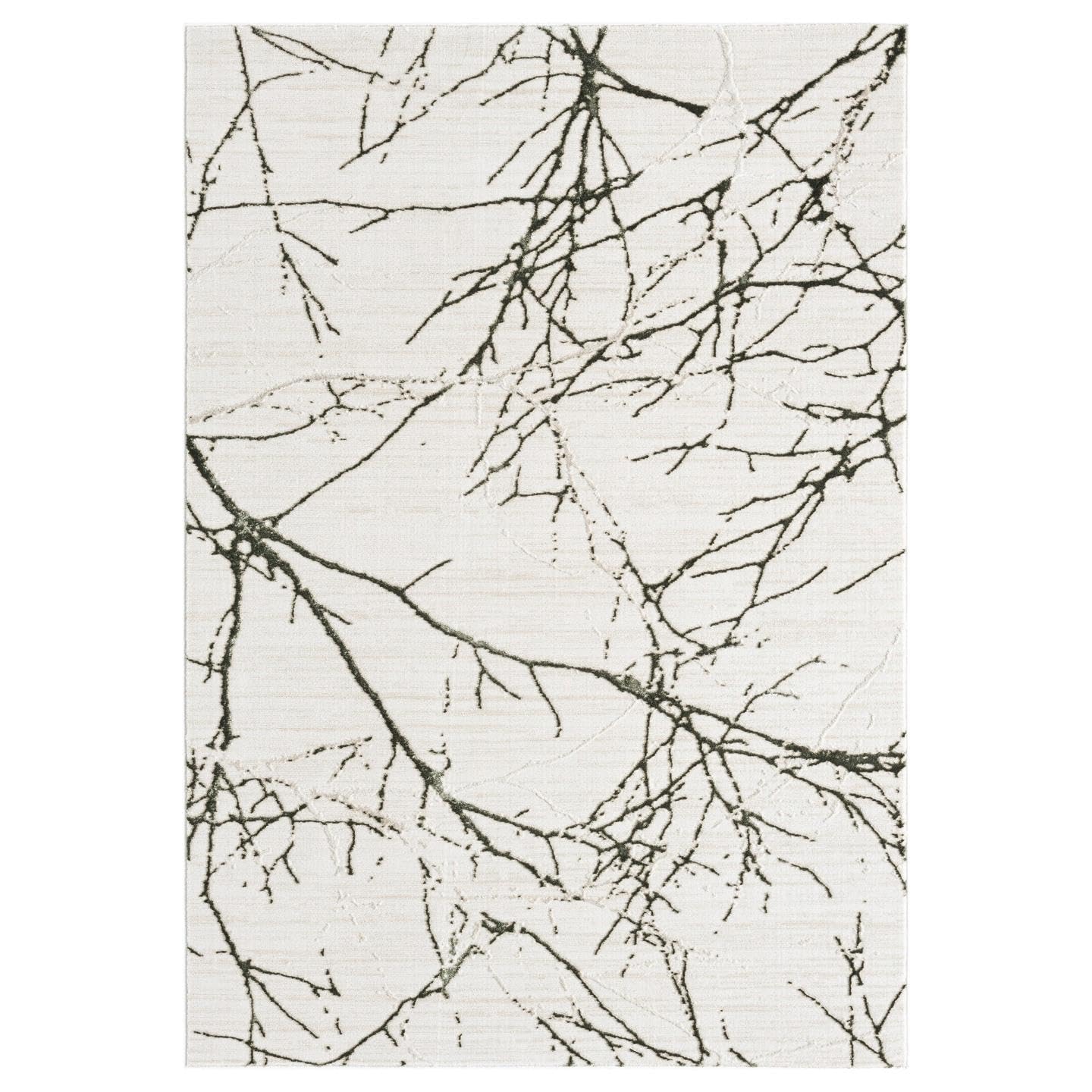 LUXE WEAVERS Sunset Collection 372 Gold 5x7 Modern Abstract Area Rug