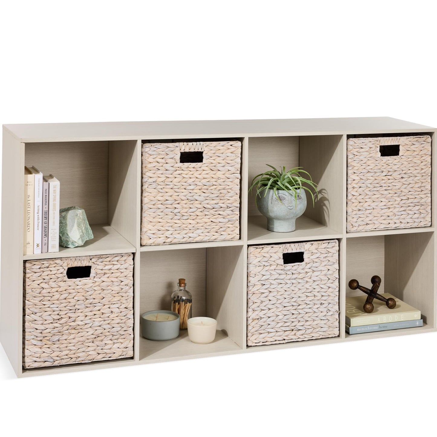Best Choice Products 9-Cube Storage Organizer, 11in Shelf Opening, Bookcase, Display Shelf, Customizable w/ 3 Removable Back Panels - Walnut