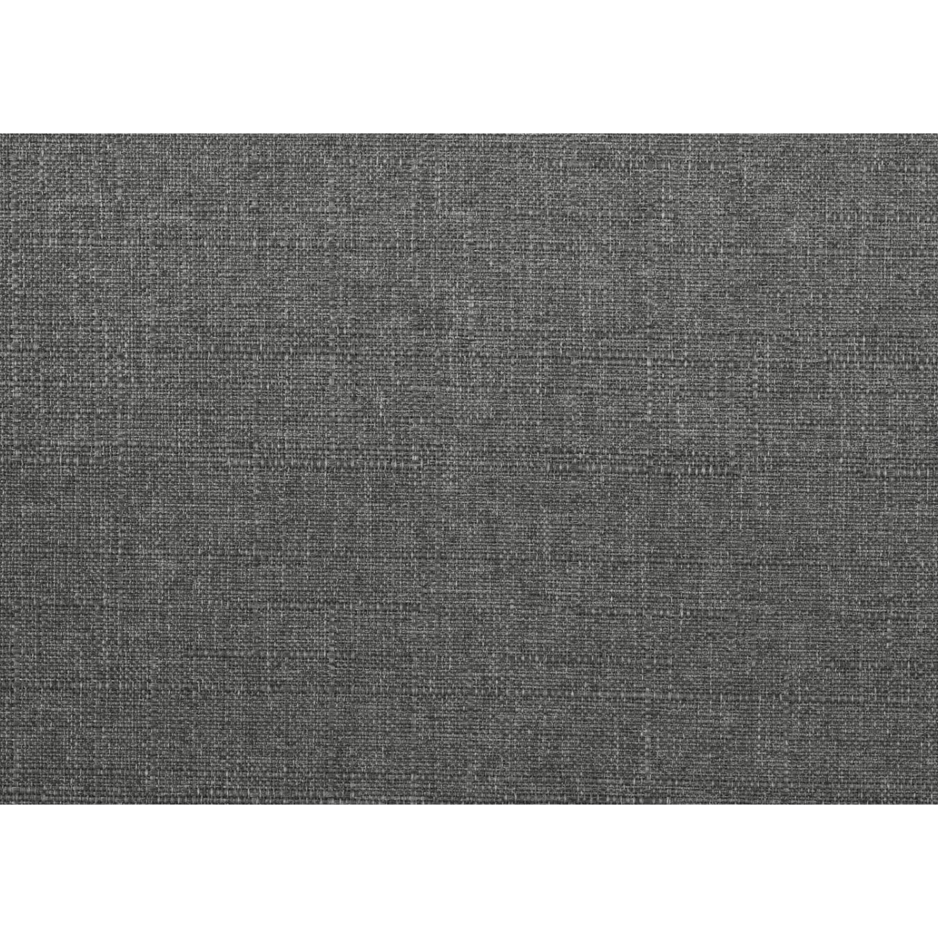 Lexicon Mid Century Modern Accent Chair with Solid Wood Frame in Walnut Finish, Upholstered Living Room Lounge Arm Chair, Thick and Comfy Innerspring Seat Cushion, Linen-Look Fabric, Gray