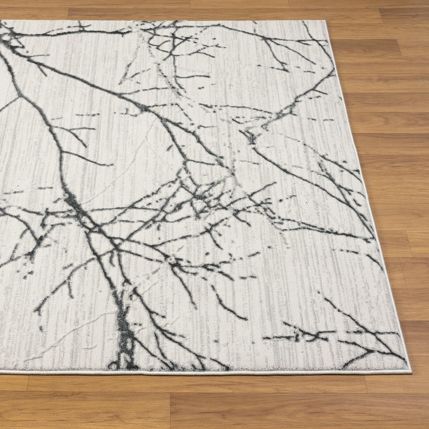 LUXE WEAVERS Sunset Collection 372 Gold 5x7 Modern Abstract Area Rug