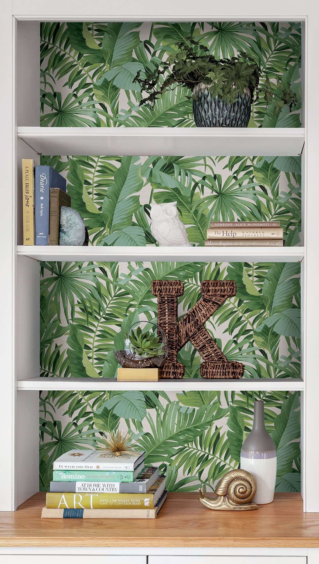 NuWallpaper NUS3148 Maui Peel & Stick Wallpaper, Blue