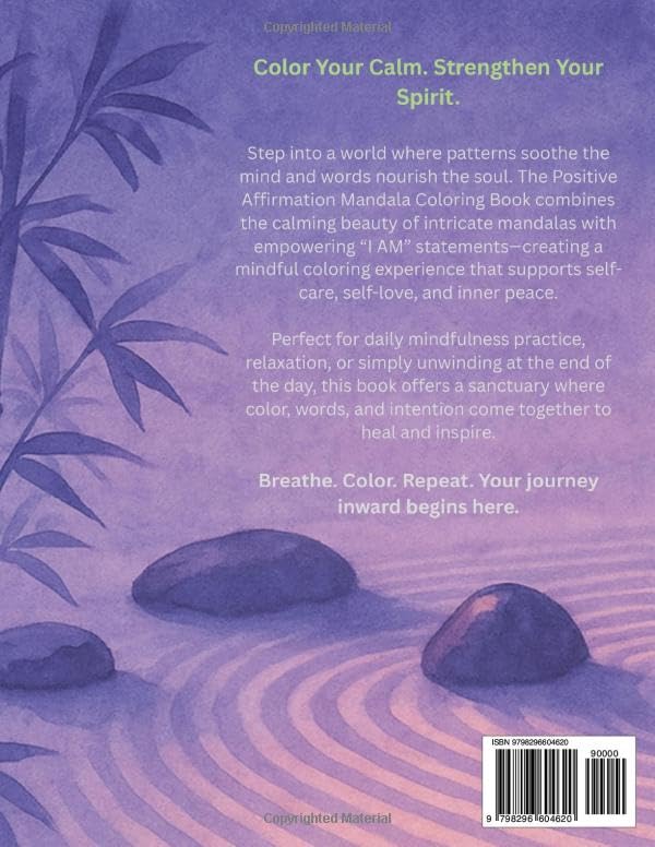 Positive Affirmations! Adult Coloring Book (Adult Coloring Books)