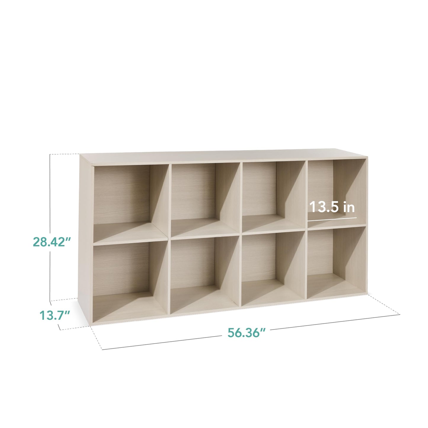 Best Choice Products 9-Cube Storage Organizer, 11in Shelf Opening, Bookcase, Display Shelf, Customizable w/ 3 Removable Back Panels - Walnut